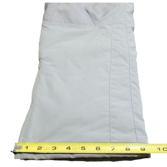 LL Bean Snow Pants Kids 8 Thinsulate Cold Buster Gaiters Gray Snowboarding Ski - Picture 15 of 16